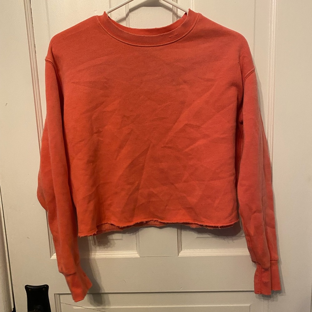 American Eagle Cropped Crewneck